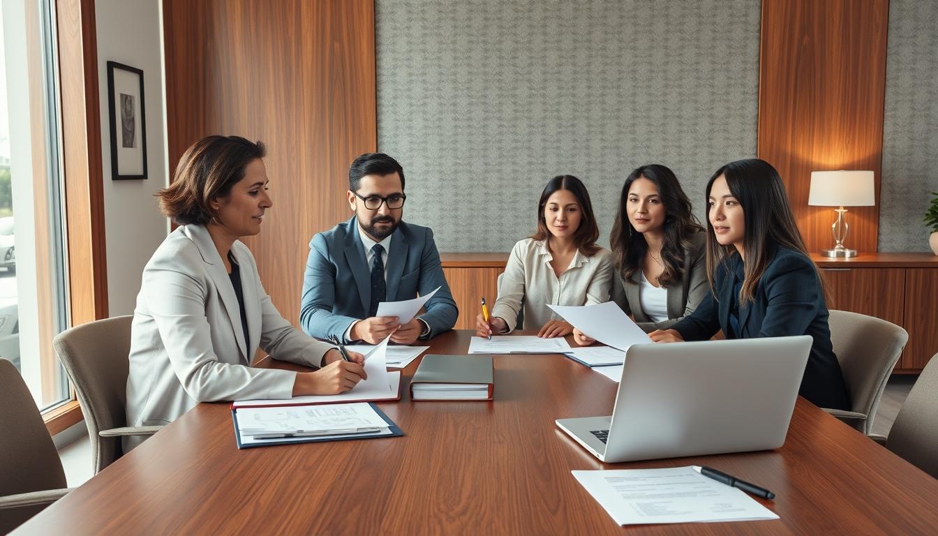 Property transfer documents and closing confirmation